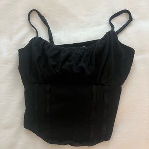 Hollister black cute top